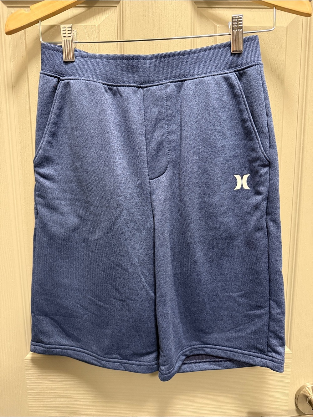 Hurley Kid's Blue Athletic Fleece Shorts